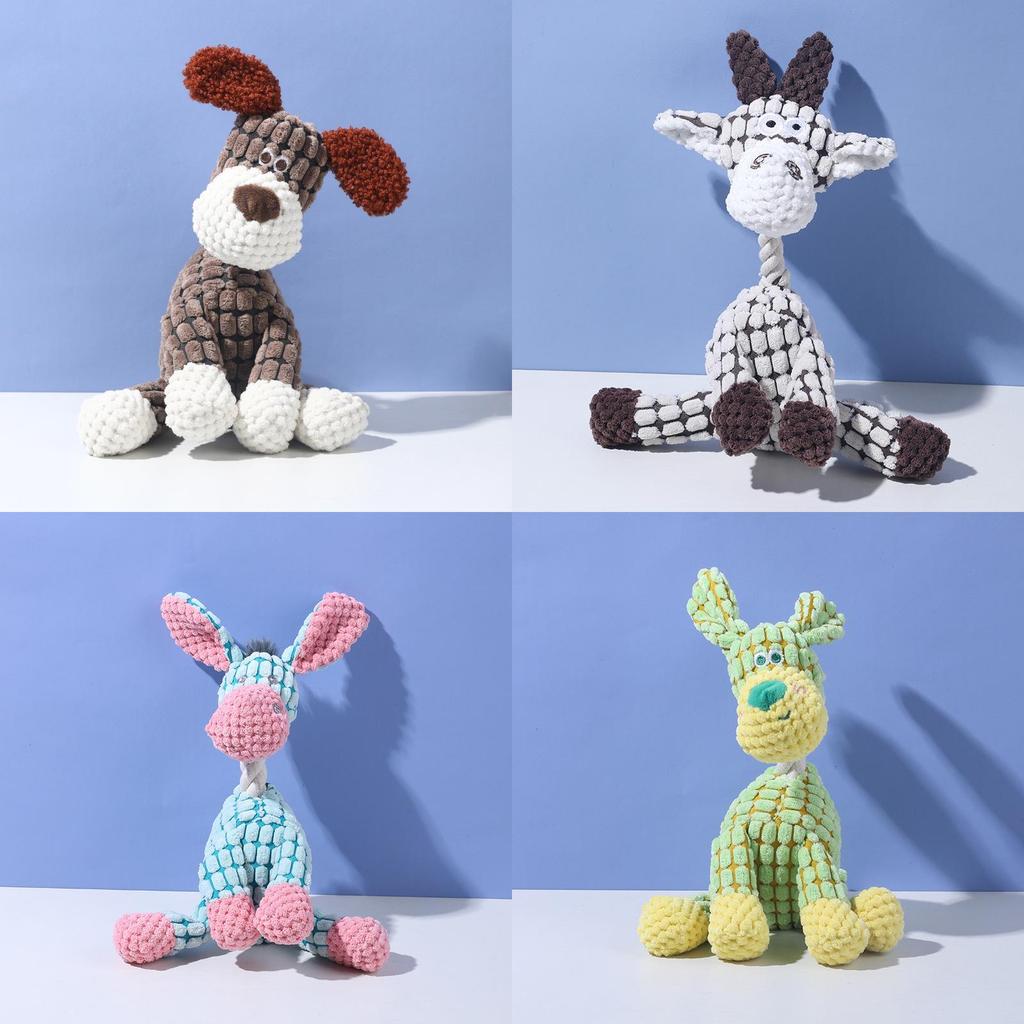 Animal Sounding Plush Pet Toy For Dogs With Durable Material Gift For Pets