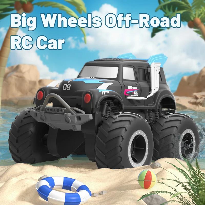 Rc Amphibious Car Remote Control Off-Road Buggy Stunt Cars Radio Control Trucks Electric Vehicle Boys Toys for Children Gifts