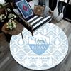 Tapis rond personnalisé AS Roma, Tapis pour salon, chambre à coucher, canapé, salle de jeux, Tapis de sol antidérapant