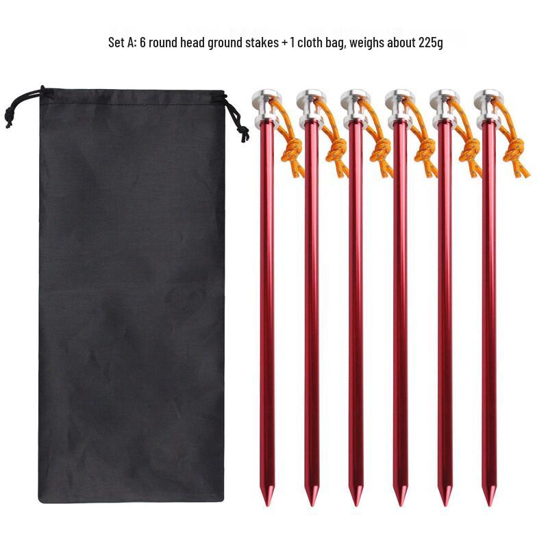 Aluminum Alloy Tent Peg Set