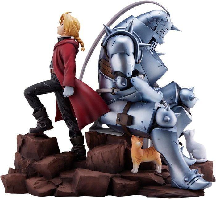 

Proof Fullmetal Alchemist Brothers Edward Elric Alphonse Figure 250mm