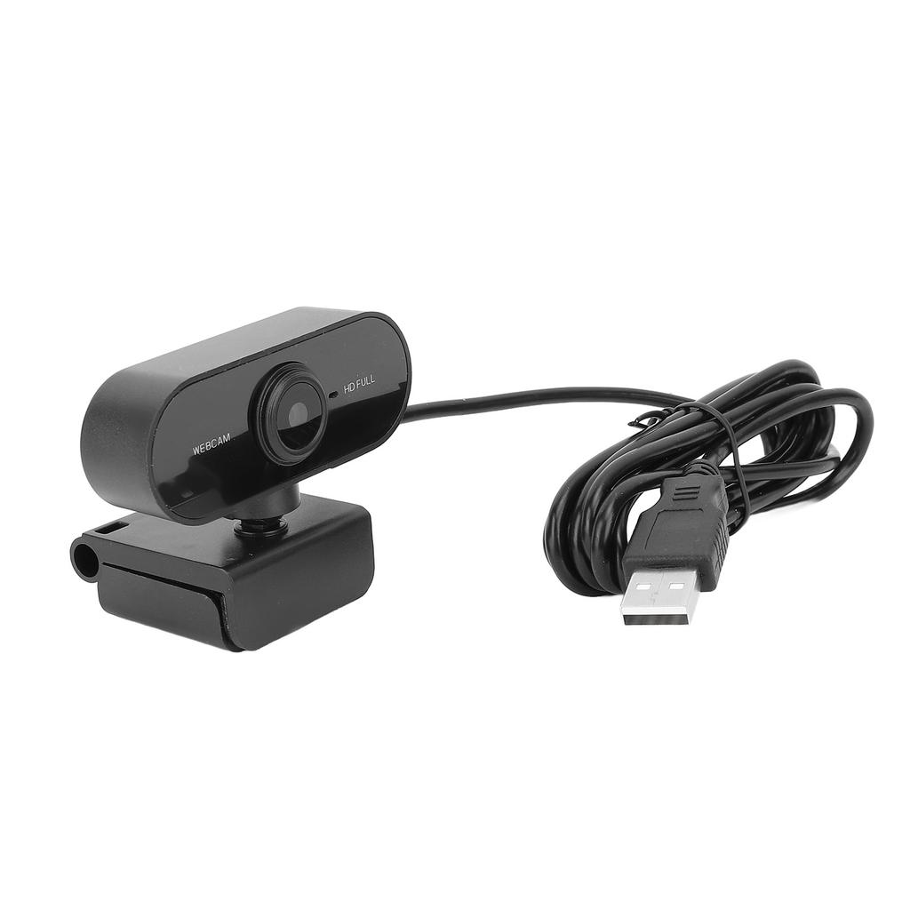HD Computer Camera 1080P Plug and Play Adjustable PC Webcam Network Camera for Windows XP Vista 7 8