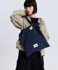 Macni Heart Stripe Eco Bag Navy