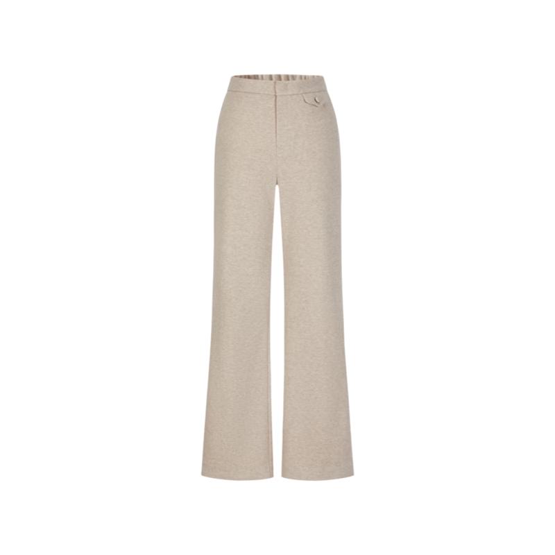 

Jiuzi Anna Kou Women s Fleece-Lined Elegant Flare Trousers L