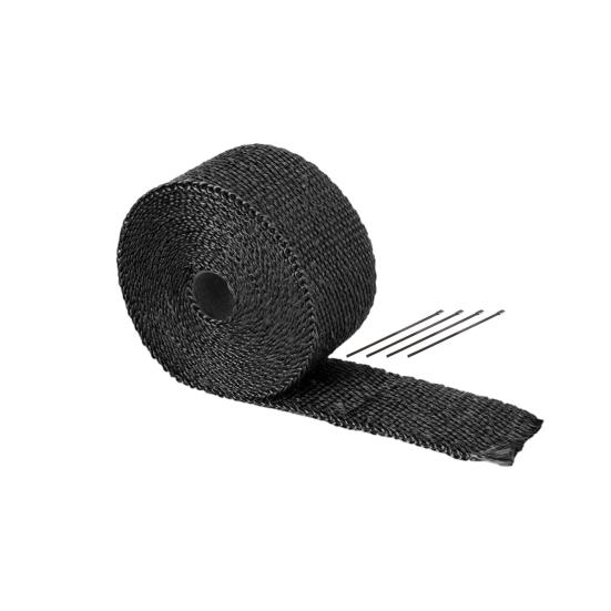 Exhaust Heat Wrap Fiberglass for Headers Easy Installation Muffler & Pipes Fireproof Insulation Heat Shield Wrap