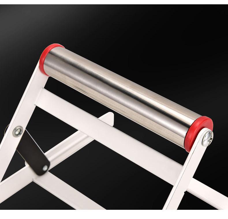 Adjustable Lifting Stainless Steel Cutting Machine Bracket, Foldable Support Frame for Unloading.