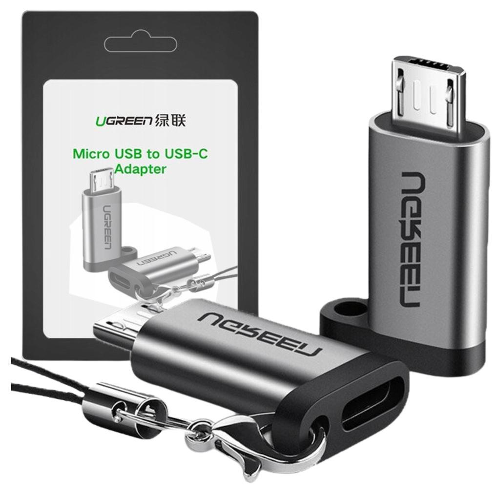 Adapter USB-C To Micro USB Ugreen US282 (Gray)