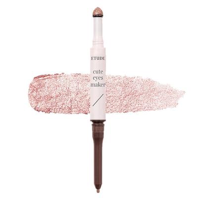 Aegyo Sal Maker Liner 0,1g + Glitter 0,5g, Rose Shimmer, 1 conjunto