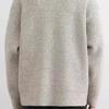 Mao Ren Men's Henley Neck Knit Sweater