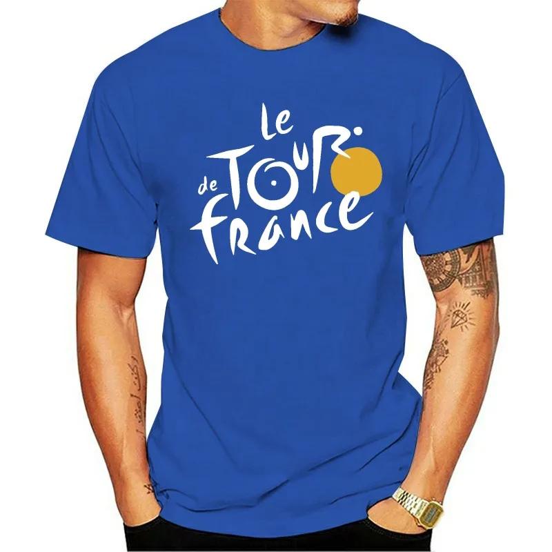 Tour De France Cycling Men Tshirt Short Sleeve Printing Unisex Tee Quick Dry Breathable Summer Street Loose O-neck Sports Top