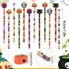 DIYASY 48 Pcs Halloween Pencils with Erasers, Holiday Wood Pencils Bulk for Kids Assorted Fall Pencil Set for Goodies Gift Prize Party Favor Supplies