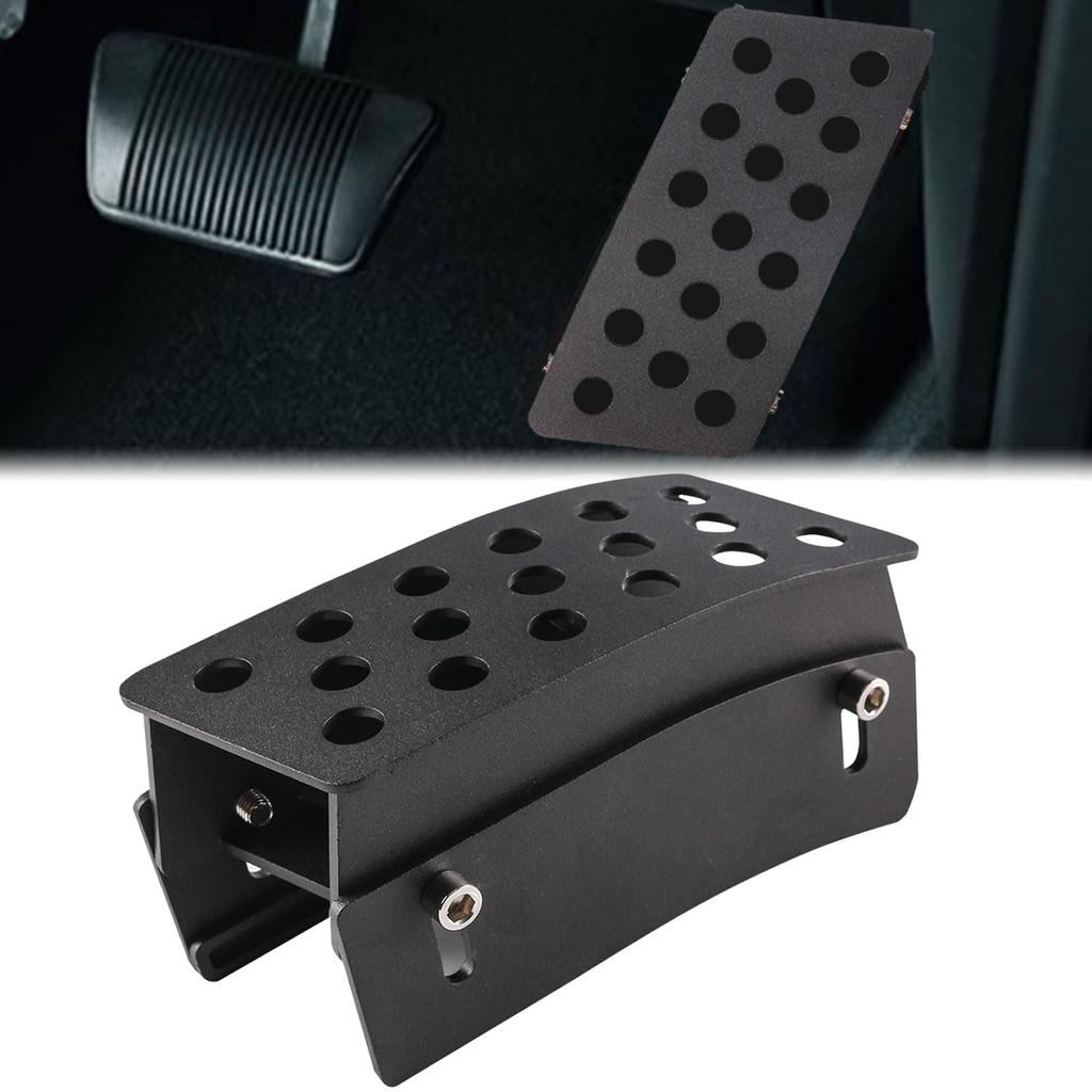 Motikvans Wrangler Accelerator Pedal Anti-Slip Accelerator Raised Pedal Raised Foot Restless Pedal Fits Wrangler JK 2007‑2017 Models Wrangler JK
