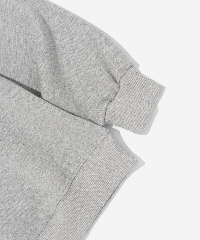 ANALOG MOOD Soft Plain Sweatshirt (Gray)