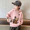 Y2K Kids Hoodie Sweatshirt Autumn Winter Cartoon Box Character Graphic Graffiti Print Casual Loose Long Sleeve Tops