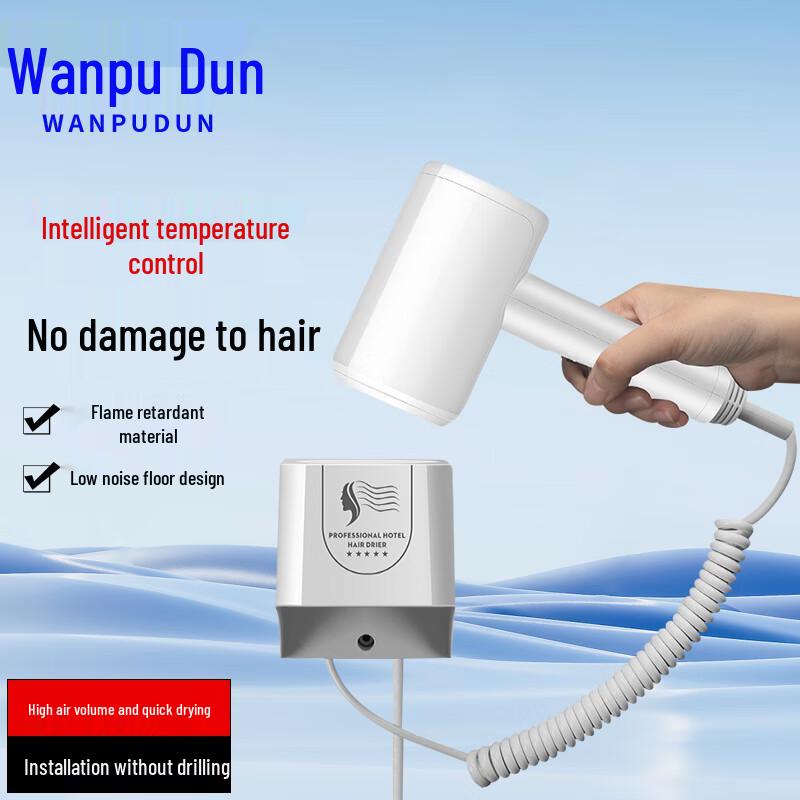 Wall-Mounted Hair Dryer
