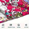 1Pc Diddl Print Flannel Blanket, High Quality Comfortable for All Seasons, Home Decor, Warmth and Comfort, Perfect for Christmas Gifts