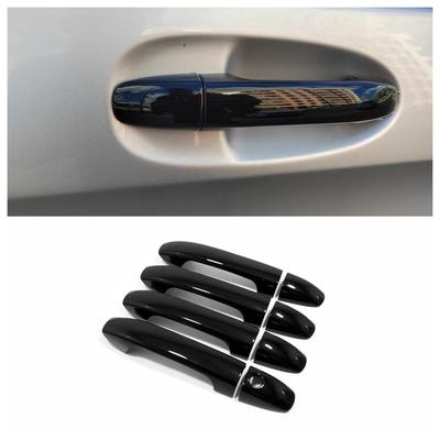 Per Mercedes Benz Vito W447 Classe V 2014 2015 2016 2017 - Copri Maniglia Porta in ABS Nero Lucido Cornice a Ciotola Rivestimenti Accessori Auto