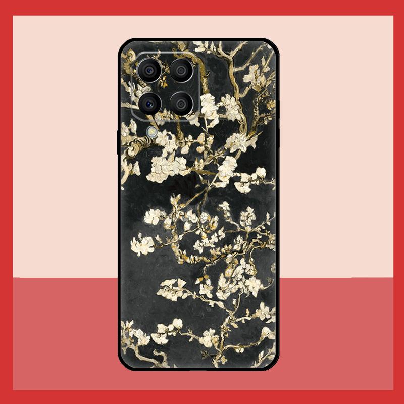 Blossoming Almond Tree Case For Samsung Galaxy M56 M12 M06 M32 M52 M35 M55 M15 M11 M13 M14 M16 M36 M31 M53 M34 M54