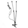 Plant Grow Light Dimmable Timing Full Spectrum USB Powered Dual Head Clip On LED Plant Lamp for Indoor 30W