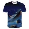 Titanic Movie 3D Printed T-Shirts Men Women Casual Fashion Streetwear Oversized Short Sleeve T Shirt Male Tees Tops Man Clothing