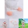 Adorabile 35cm Cartone Animato Booba Buba Maialino Bianco Cooper Morbido Peluche Per Accoglienti Coccole