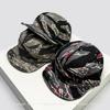 New Men Women American Retro Camouflage Solid Baseball Hats Sunshade Personal Versatile Short Flat Eaves Peaked Caps Fashion Ins