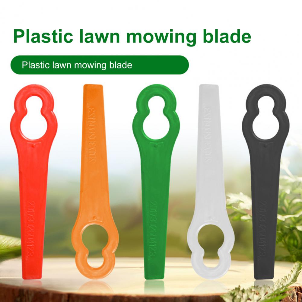 Lawn Mower Cutter Blade Lawnmower Plastic Cutting Blade Parts Kit Mowing Machine Blade Garden Cordless Grass Trimmer