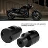 Pair Lift Handlebar Riser 22mm Aluminium Alloy for Motorcycle Modification (Black)