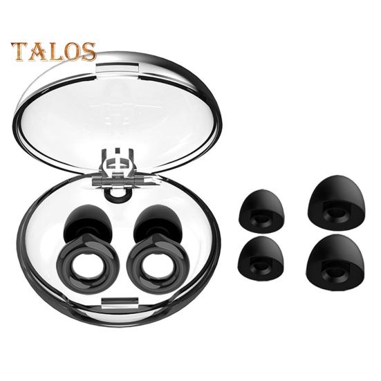 

Концертные беруши 28 дБ Водонепроницаемые наушники с шумоподавлением HiFi Защита органов слуха Многоразовые силиконовые насадки для ушей для музыкантов Езда на мотоцикле Плавание чёрный