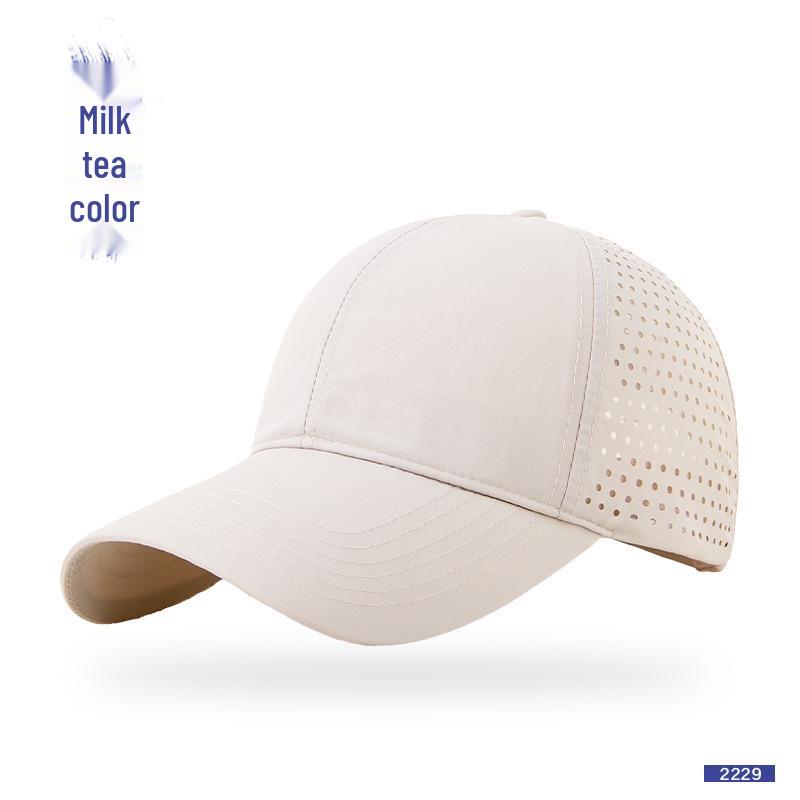 Men's Quick-Dry Mesh Baseball Cap: Custom Big Head Fit, Breathable Summer Sun Hat