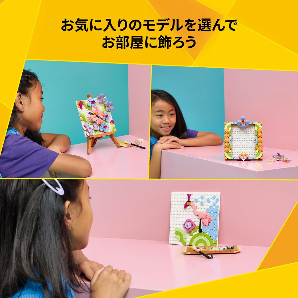 LEGO Creator Floral Art Canvas 31390 Toy for Girls and Boys