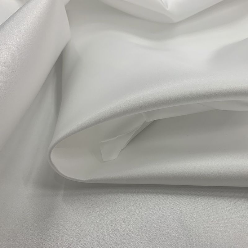 Imported 395 Satin Solid Color Thick Satin Fabric Suitable for Wedding Dresses Formal Gowns and Handmade DIY Clothing Fabrics