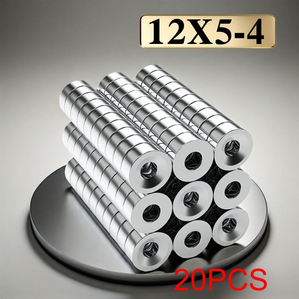 12x5-4mm Imans Refrigerator Magnets for DIY Office Whiteboard Workshop Suitable Tools Home Workplace