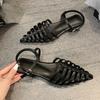 Pointed Toe Women Sandals Sexy Shoes Designer New Woman 2025 New Brand Casual Slides Luxury Dress Sandalias De Mujer