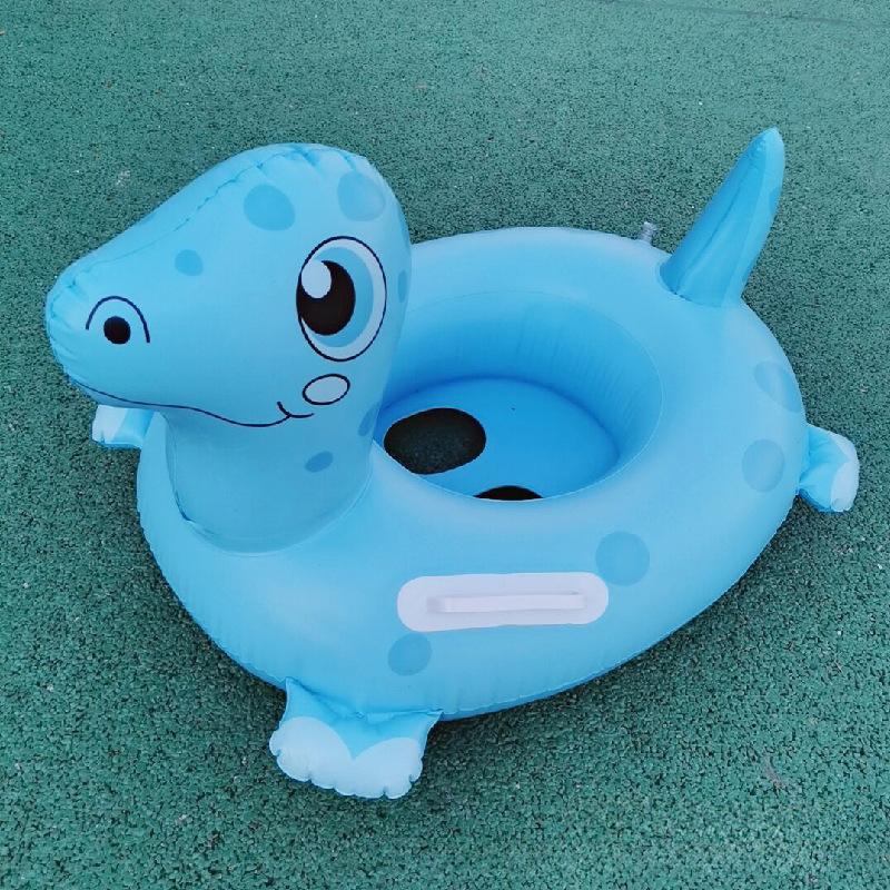 Kids Inflatable Swim with Blue Print for Pool Fun One Size