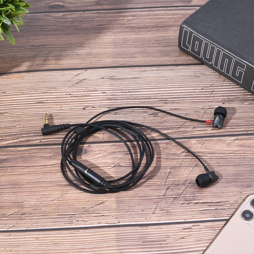 IE800S Hifi Headset Geräuschunterdrückung Schlafkopfhörer Headset Monitor Kabelgebunden Kein Ohrendruck Ohrstöpsel für Sport Gaming