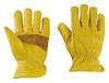 Captain Stag (CAPTAIN STAG) Outdoor Camping BBQ Gloves, Leather Gloves, Thick Soft Leather Gloves with Lining, One Size Fits All, Yellow, UM-1920