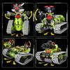 Programmable 5-in-1 Remote Control Moon Robot for Science Education, Compatible Building Blocks