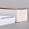 1PC 100Sheets Blank Flash Cards With Rings Study Note Memo Pad Kraft Paper With Binder Ring For Office School Student Supplies