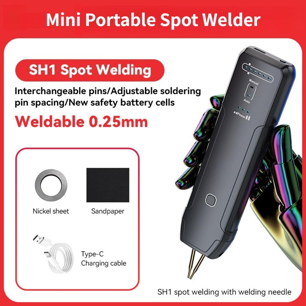 

Мини Портативный Точечный Сварочный Аппарат Ручной Аппарат Точечной Сварки 18650 Мобильная Литиевая Батарея Никелевая Пластина Устройство для Точечной Сварки 11 gears