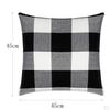 2pcs Grid Car Armchair Couch Cushion Cases 18x18inch