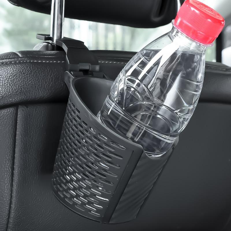 Car Seat Back Cup Holder Portable Auto Drink Organizer Storage Basket Phone Holder Water Cup Bracket Car Interior Accessories Cup Holders 5