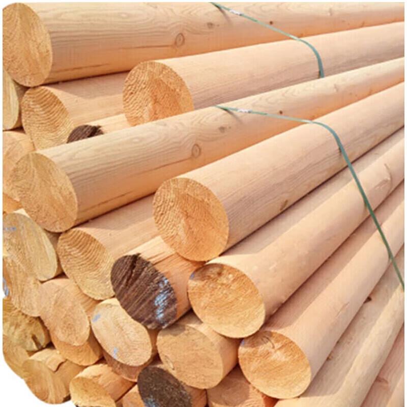 Scots Pine Round Wood Training Log