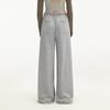 unifree American Pleated Drawstring Wide Leg Sweatpants