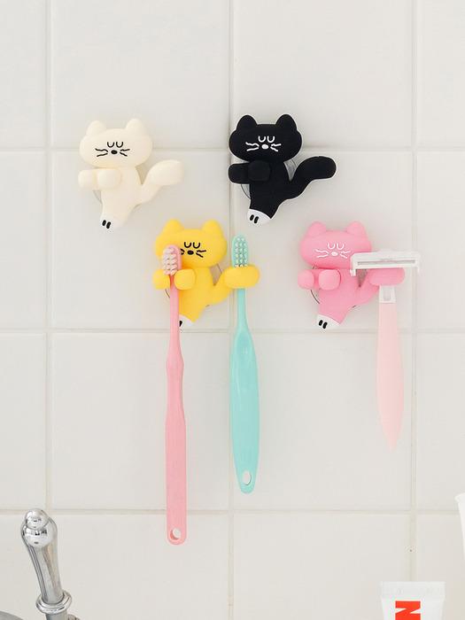 romane Brunch Brother Moguri 2-hole toothbrush holder butter