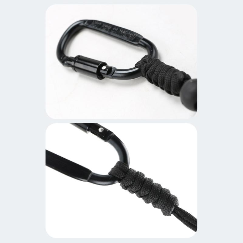 Water Bottle Lanyard With Hook Anti-loss Rope Backpacks Hanging Buckles Small Tool Braids Rope Key Rings Easy To Use