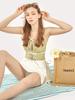 Aiemkeulleeo Swimwear Cover Pants Skirt White