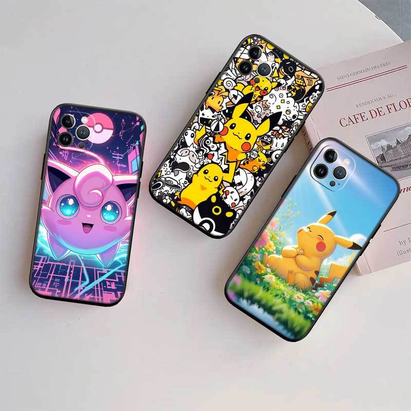 POKEMON Cartoon Case for Samsung Note 20 10 S25 Plus Ultra Lite FE M20 M21 M30 M31 M51 A11 A26 A51 A52 A53 A56 A70 A71 A72 A73
