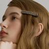 Noir Crystal Side Claw Clip JC017SL