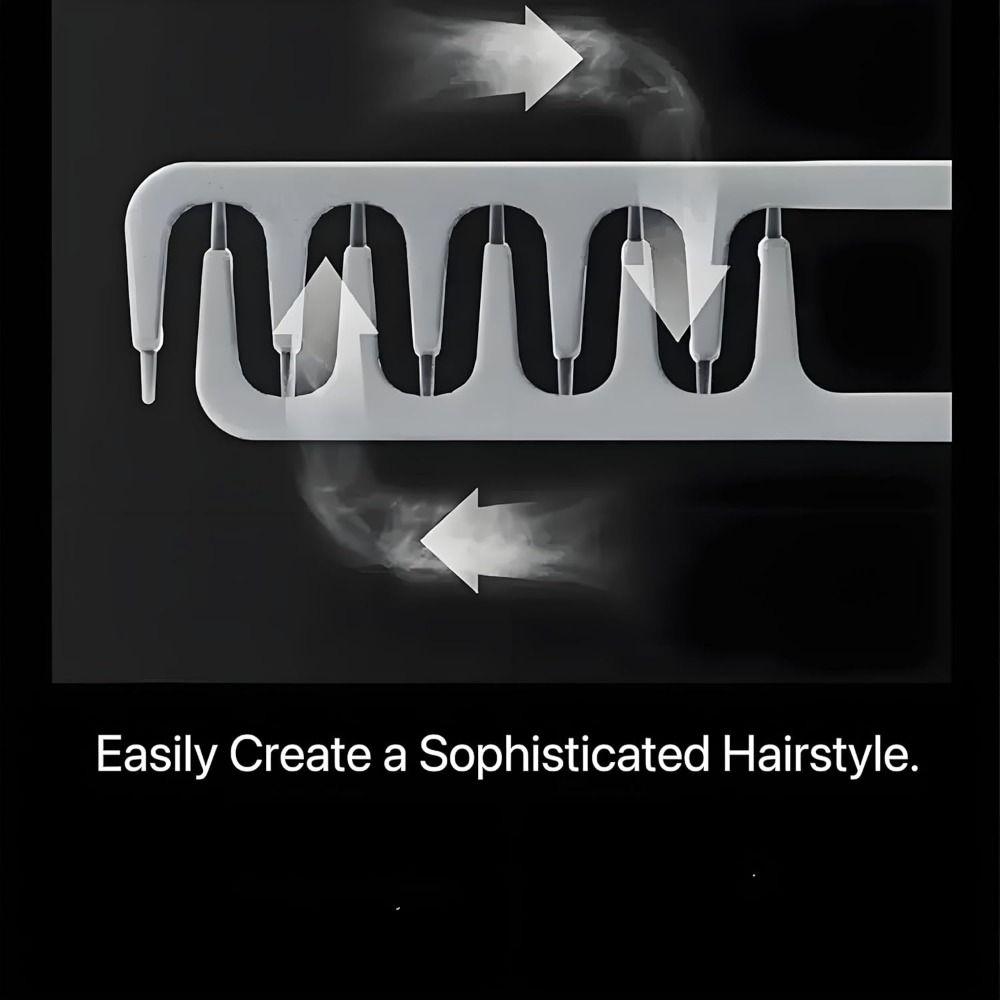 Easy to Clean Hair Styling Fluffy Roots Combs Portable Hair Slit Comb Hair Combs  Hair Care Tool